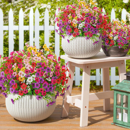 💥Last Day Promotion!🌺UV Resistant Colorful Artificial Flower
