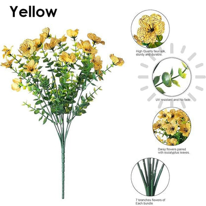 💥Last Day Promotion!🌺UV Resistant Colorful Artificial Flower