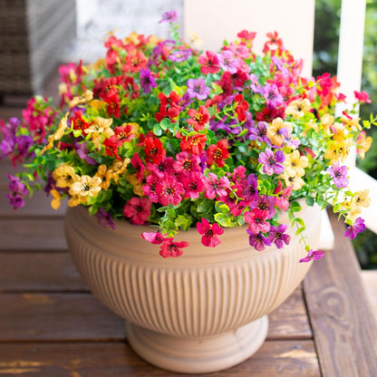 💥Last Day Promotion!🌺UV Resistant Colorful Artificial Flower
